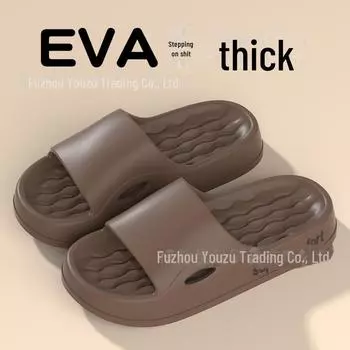 Мужские летние тапочки для улицы и дома - удобные спортивные сандалии без запаха 40-41, Thick