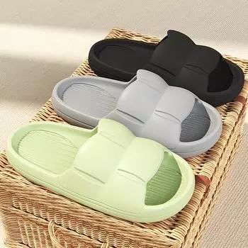 Мужские летние тапочки: Мягкий, нескользящий, износостойкий для использования в помещении и ванной комнате 36-37