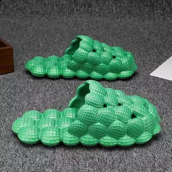 Мужские летние тапочки Trendy Personality Bubbles Мужские тапочки Anti-slip Comfort Light Мужские забродные туфли EVA Пляжные тапочки для мужчин 39 бежевый