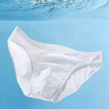 Мужские летние трусы Ice Silk, сексуальные бесшовные, со средней посадкой, мягкое мужское нижнее белье цвета конфет, размер XL-4XL XL