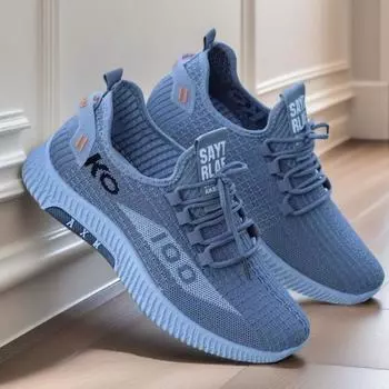 Мужские летние туфли из дышащей сетчатой ткани с тонкой и легкой мягкой подошвой, мужские кроссовки для бега, повседневные, универсальные, спортивные туфли 39