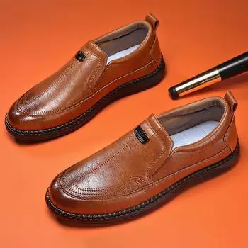 Мужские лоферы из искусственной кожи высокого качества, мужская повседневная обувь, мокасины, мужские туфли без шнуровки на плоской подошве, модная мужская обувь, мужская обувь для вождения 44 верблюд