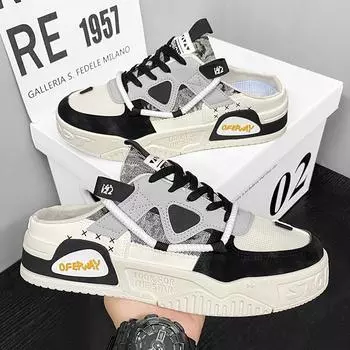 Мужские лоферы, модная повседневная обувь для мужчин, парусиновые кроссовки без шнуровки, мужские летние прогулочные туфли на плоской подошве, мужские британски... 39 чёрный