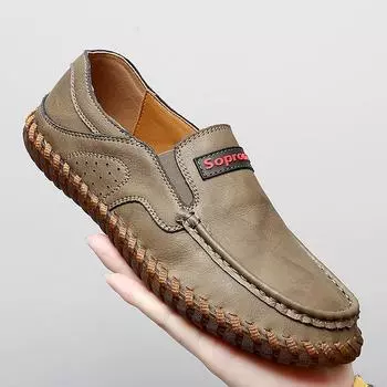 Мужские лоферы Повседневная обувь Мокасины Обувь для вождения 39 серый