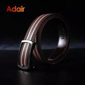 Мужские лямки Cavans, полосатые ремни из нейлоновой ткани высшего качества для мужчин, ремни из сплава с пряжкой, роскошный повседневный спортивный ремень для гольфа ZD2120 105CM синий