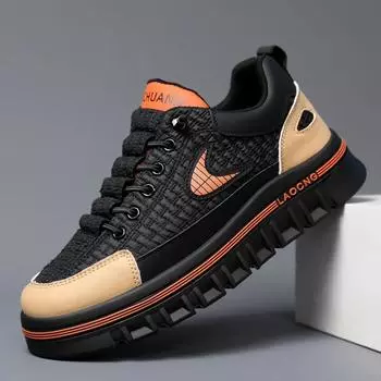 Мужские массивные кроссовки, модные нескользящие люксовые брендовые мужские кроссовки 2024 года, дизайнерская повседневная обувь для сноубординга на платформе, мужская вулканизированная обувь 39