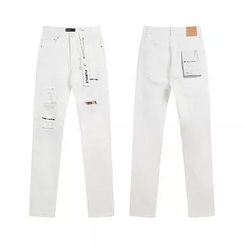 Мужские модные джинсы Новинка Длинные брюки в классическом стиле 38