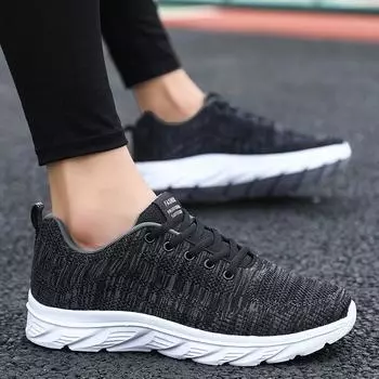 Мужские модные кроссовки для бега, удобные, легкие, спортивные, для занятий теннисом в помещении и на открытом воздухе 38 чёрный