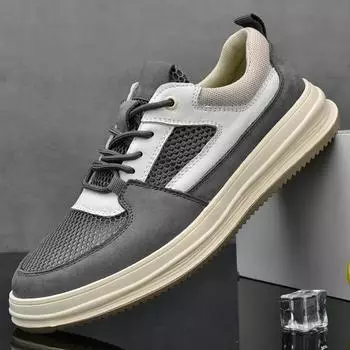 Мужские модные кроссовки. Повседневная обувь для мужчин. 39 песочный