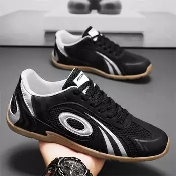 Мужские модные кроссовки с цветными блоками, удобные, нескользящие, на шнуровке, повседневные, прочные, большого размера, для мужчин, для активного отдыха, тренер 39 белый