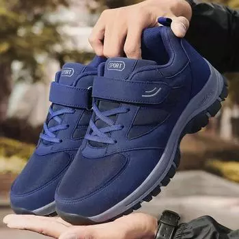 Мужские модные кроссовки с застежкой-липучкой, удобные дышащие износостойкие кроссовки с амортизацией и амортизацией 35