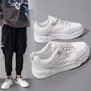 Мужские модные кроссовки, уличная обувь на платформе, удобная повседневная обувь на шнуровке, универсальные кроссовки, новая мужская обувь, массивные кроссовки 40