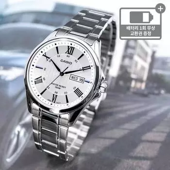 Мужские модные металлические часы Casio