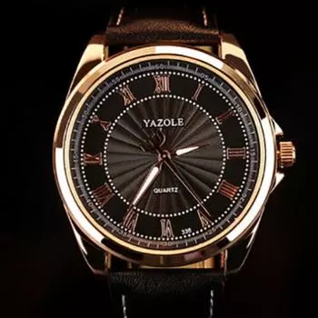 Мужские модные наручные часы Yajor, корейские популярные часы