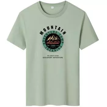 Мужские модные повседневные футболки и топы с коротким рукавом и круглым вырезом S белый