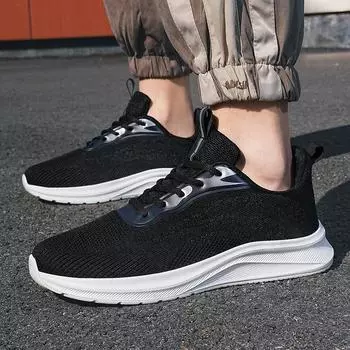 Мужские модные повседневные кроссовки больших размеров — это универсальные, удобные кроссовки с мягкой подошвой, легкие и дышащие спортивные кроссовки в наличии. 39