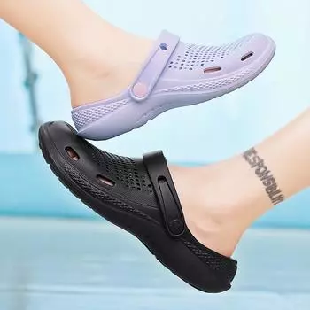 Мужские модные садовые сандалии унисекс, женские летние пляжные сандалии с большой стопой 36 белый