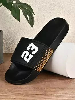 Мужские модные сандалии и босоножки, летние тапочки 2025 новые уличные тапочки нескользящие сандалии для отдыха 39-48 размер 39 белый