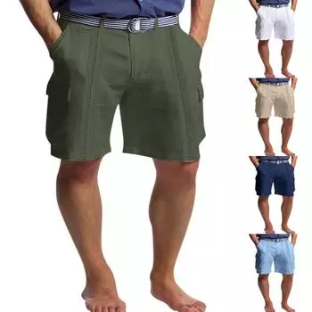 Мужские модные спортивные повседневные баскетбольные шорты для бега, тренировочные шорты для мужчин L зелёный