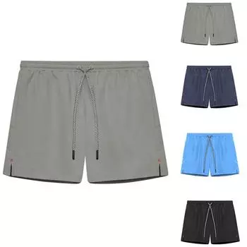 Мужские модные спортивные повседневные баскетбольные шорты для бега, тренировочные шорты для мужчин L чёрный