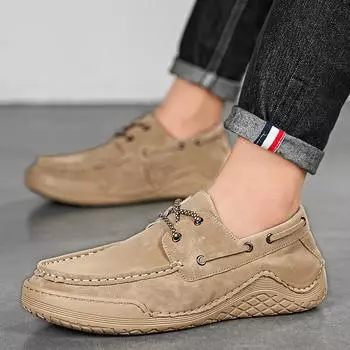 Мужские мокасины Billfish Boat Shoe Обувь для вождения 39 песочный