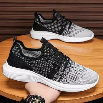 Мужские мокасины Homre Luxury Loafer, высокие кроссовки, мужские теннисные туфли Air, мужские кроссовки Fittnes Casual, прозрачные, милые, для тенниса 36 чёрный