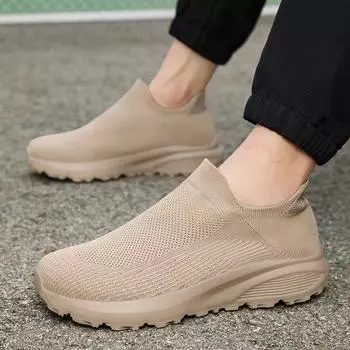 Мужские мокасины, лоферы, повседневные туфли без застежек, летние мужские туфли без застежек, легкие носки цвета хаки, черные туфли для мальчиков, большой размер 38-47 EU: 38 чёрный