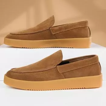 Мужские мокасины высшего качества из натуральной кожи, повседневная обувь, мокасины ручной работы, роскошные брендовые мужские удобные туфли для вождения, стильные кроссовки 38 чёрный