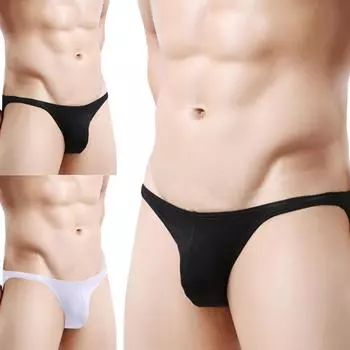 Мужские мягкие трусы с камуфляжным принтом, трусы, сексуальное нижнее белье с низкой талией L