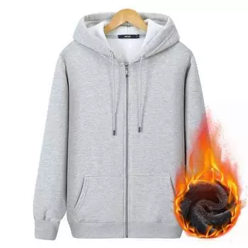 Мужские негабаритные мужские однотонные толстовки с капюшоном, пальто с капюшоном, толстые/тонкие хлопковые толстовки, спортивная одежда для женщин, хлопок плюс бархатная молния, кардиган для тренировок 5XL