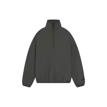 Мужские нейлоновые топы Fear of God Essentials с полумолнией и чернилами, черные 186SP244030F L
