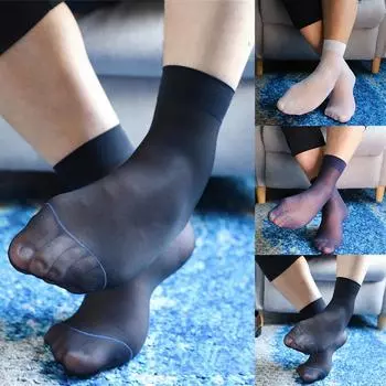 Мужские носки Чулки Платье Чулки Мужские носки Нейлон One size белый