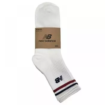 Мужские носки до середины бедра New Balance с кольцами, SNB40501A, 4 шт.