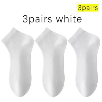 Мужские носки до середины икры из смеси шелка и модала Mulberry - летние дышащие сетчатые, антибактериальные, против запаха, тонкие черные деловые носки EU39-45 US6.5-11