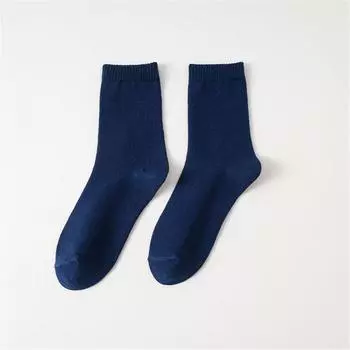 Мужские носки гольфы Впитывание пота Дышащие Высококачественный хлопок Прочные Повседневный стиль 1 Pair of Socks