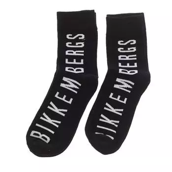 Мужские носки средней посадки Pack-2 на четверть BK061 39/42 чёрный