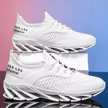 Мужские новые стильные кроссовки больших размеров на шнуровке, удобные, прочные, для бега, спортивная обувь 39 зелёный