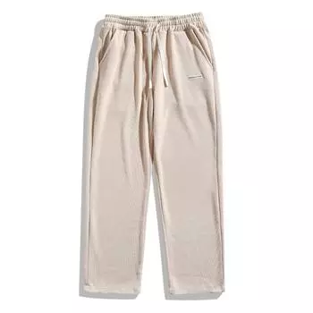 Мужские новые вельветовые повседневные брюки тренд ретро повседневные прямые брюки мужские S бежевый