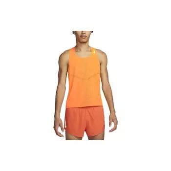 Мужские однотонные сетчатые майки с логотипом Nike, оранжевые DM4624-803 S