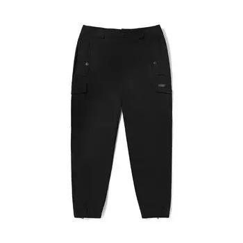 Мужские однотонные спортивные джоггеры Vans, черные VN000F2PBLK M