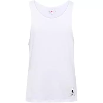 Мужские однотонные спортивные майки Jordan Essentials, белые, DX9586-100 S