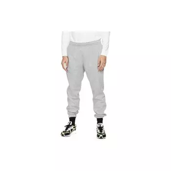 Мужские однотонные спортивные спортивные штаны с завязками Nike, серые BV2738-063 L