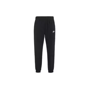 Мужские однотонные свободные спортивные брюки со шнурком Nike, черные DD4893-010 L