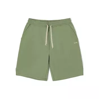 Мужские однотонные вязаные шорты Vans с завязками, зеленые VN0002NWTD8 XL