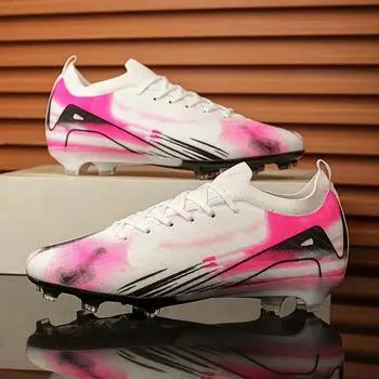 Мужские оригинальные футбольные бутсы, кроссовки Society Sneaker высшего качества для закрытых помещений, длинные шипы, устойчивые спортивные матчевые унисекс-футбольные бутсы для тренировок 35