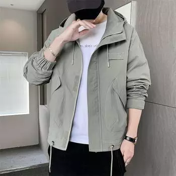 Мужские осенне-зимние хлопковые ветрозащитные куртки с длинным рукавом, пальто, теплые мужские черные пальто XXXXXL чёрный