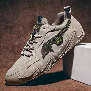 Мужские осенние высококачественные кожаные кроссовки «Осьминог» 39