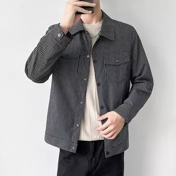 Мужские пальто, новые весенние и осенние тонкие топы, деловые повседневные куртки больших размеров для мужчин и молодежи с лацканами M