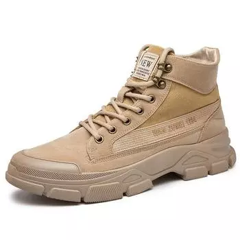 Мужские парусиновые ботинки, тактические военные армейские ботинки, уличные походные ботинки, новая обувь, легкие нескользящие мужские ботинки для пустыни, ботильоны 39 верблюд