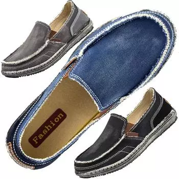 Мужские парусиновые туфли для путешествий на открытом воздухе с износостойкой резиновой подошвой 39 синий